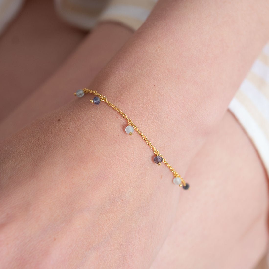 Armband Nice Ocean Gold - Fleurs des Prés Jewelry