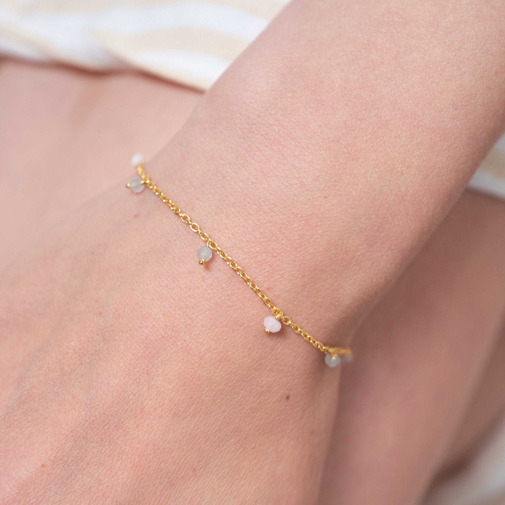 Armband Nizza Rosé Gold - Fleurs des Prés