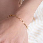 Armband Paperclip - Fleurs des Prés