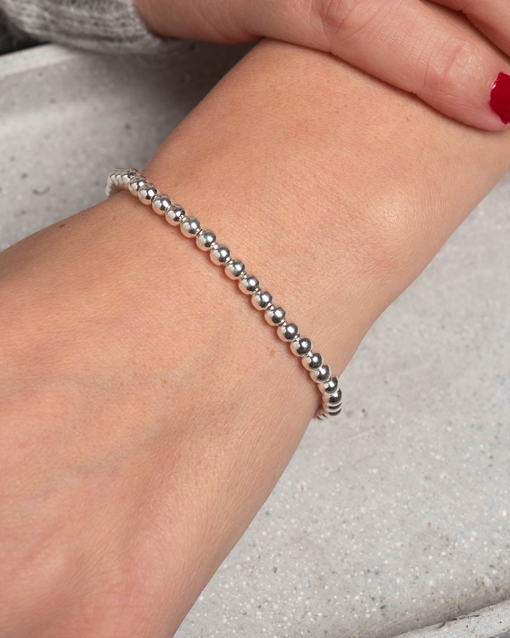 Armband Perles Silber - Fleurs des Prés Jewelry