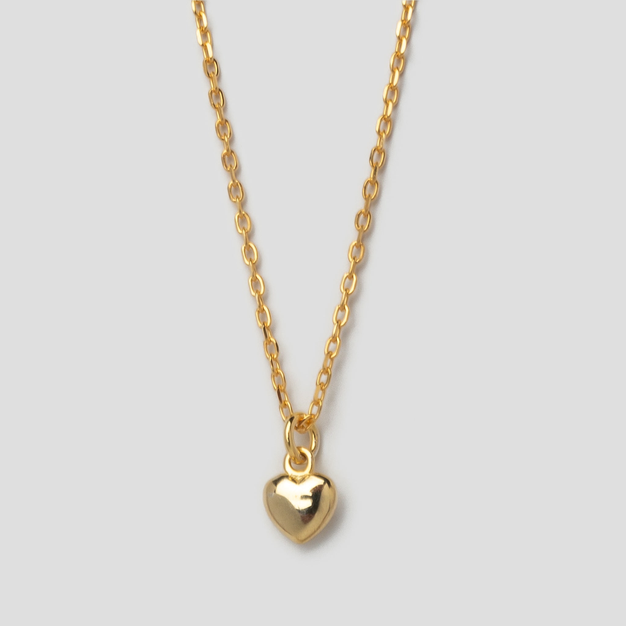 Halskette Cœur mit Mini Herz - Gold - Fleurs des Prés Jewelry