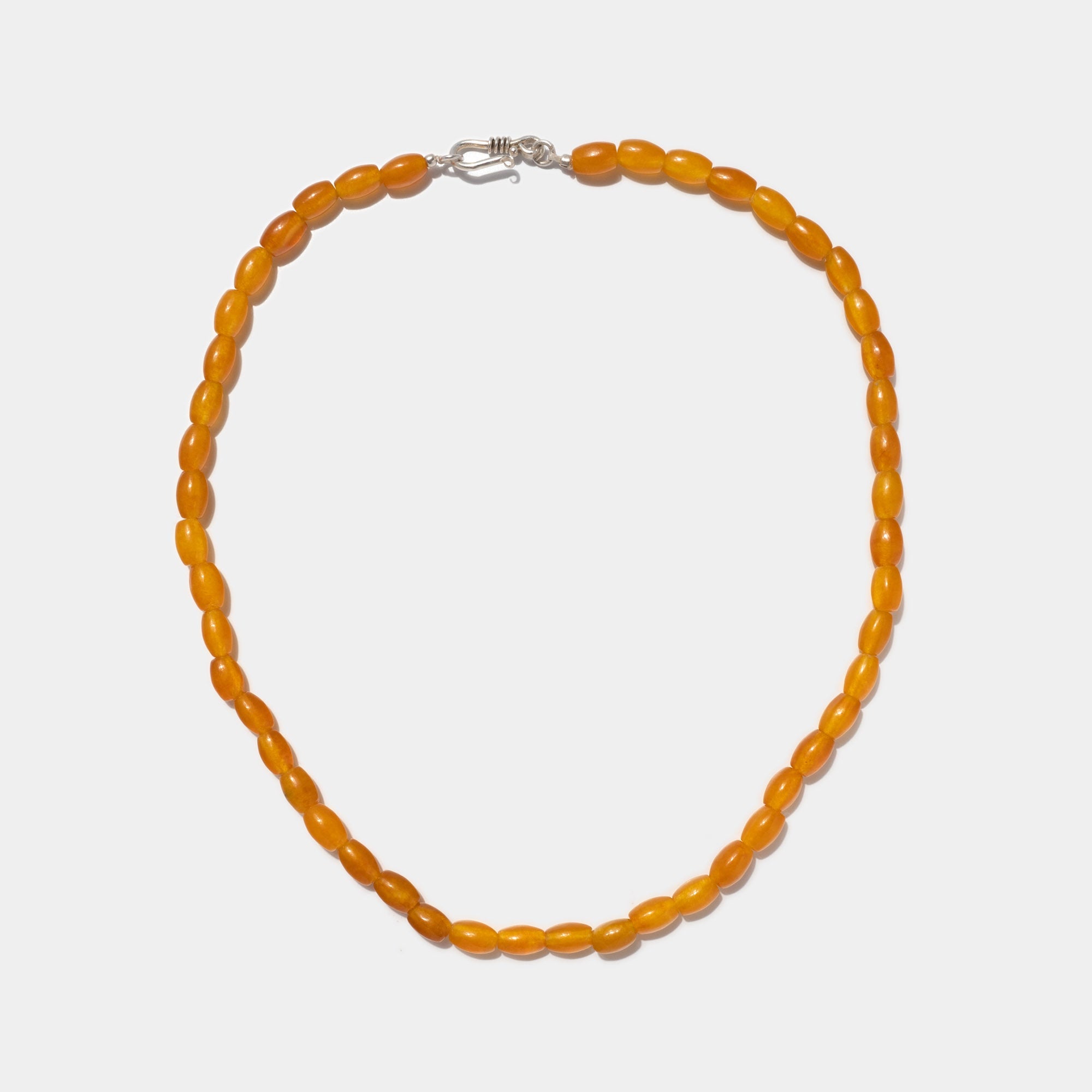 Halskette Elea Yellow Chalcedony - Fleurs des Prés Jewelry