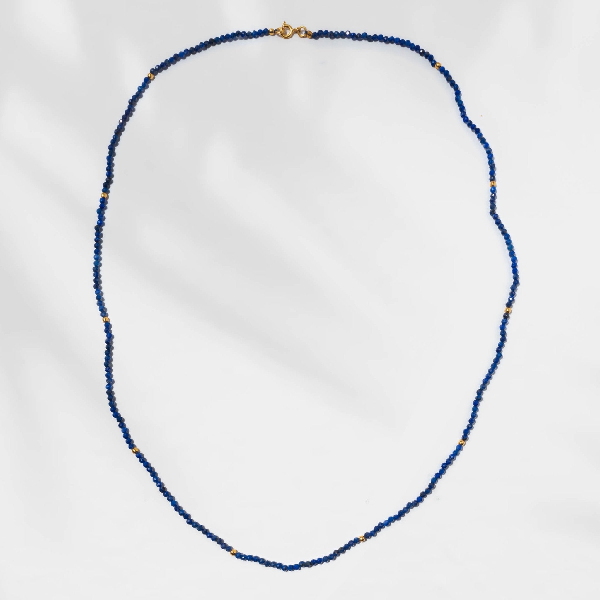 Halskette Elle Lapislazuli - Fleurs des Prés Jewelry
