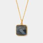 Halskette Hélène Labradorite - Fleurs des Prés
