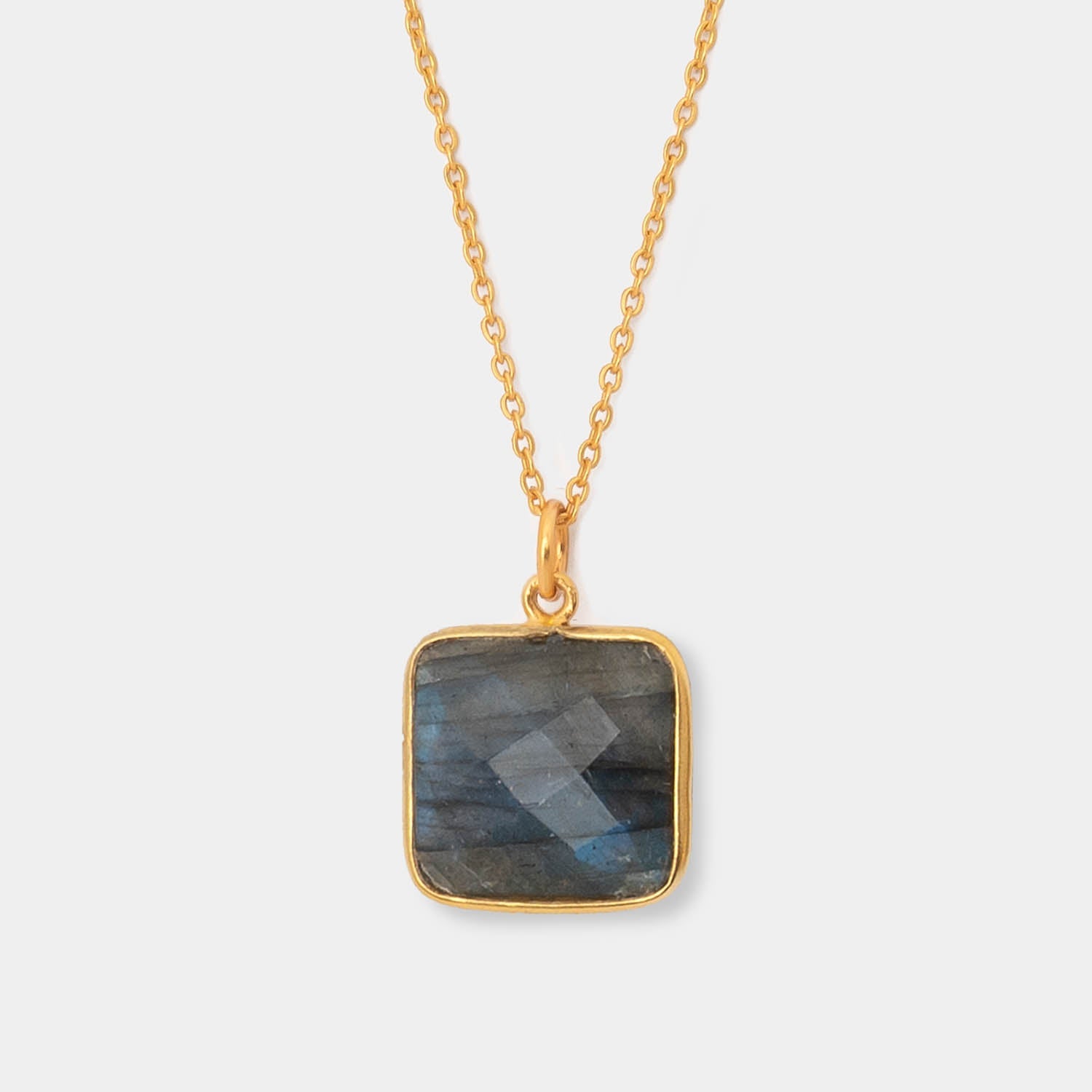 Halskette Hélène Labradorite - Fleurs des Prés