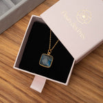 Halskette Hélène Labradorite - Fleurs des Prés