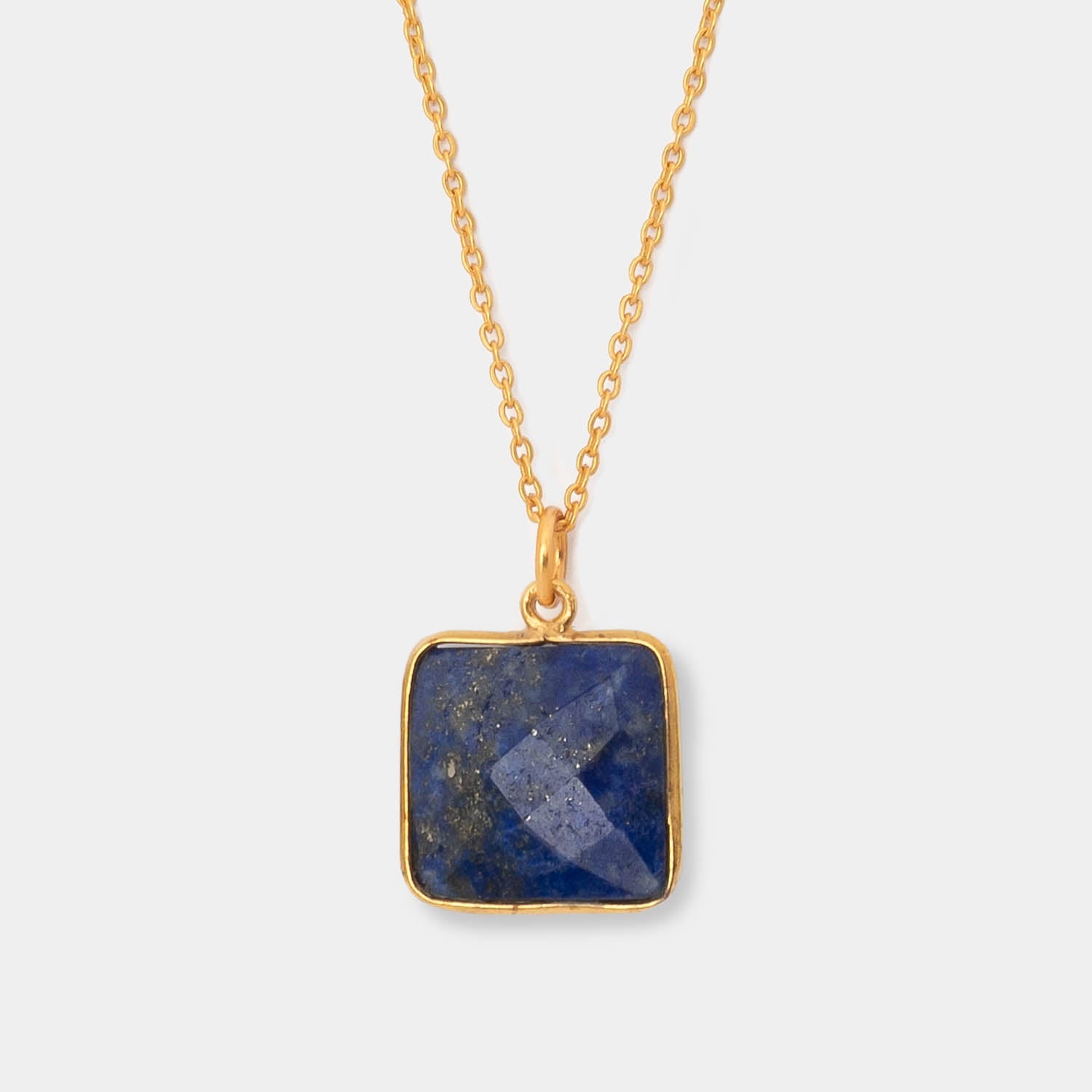 Halskette Hélène Lapislazuli - Fleurs des Prés Jewelry