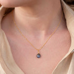 Halskette Lilou Labradorite Gold - Fleurs des Prés