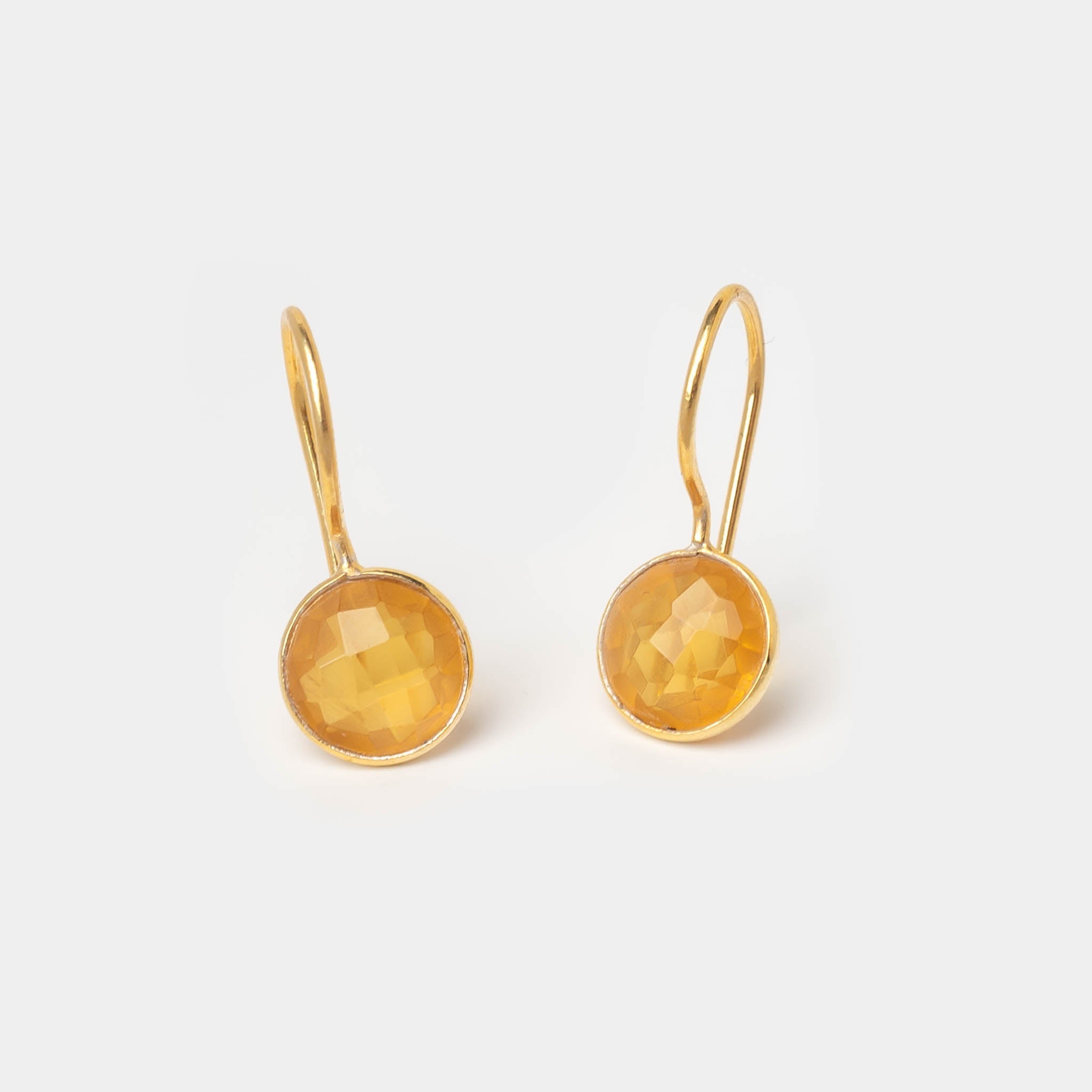 Ohrhänger Lille Citrin - Fleurs des Prés Jewelry