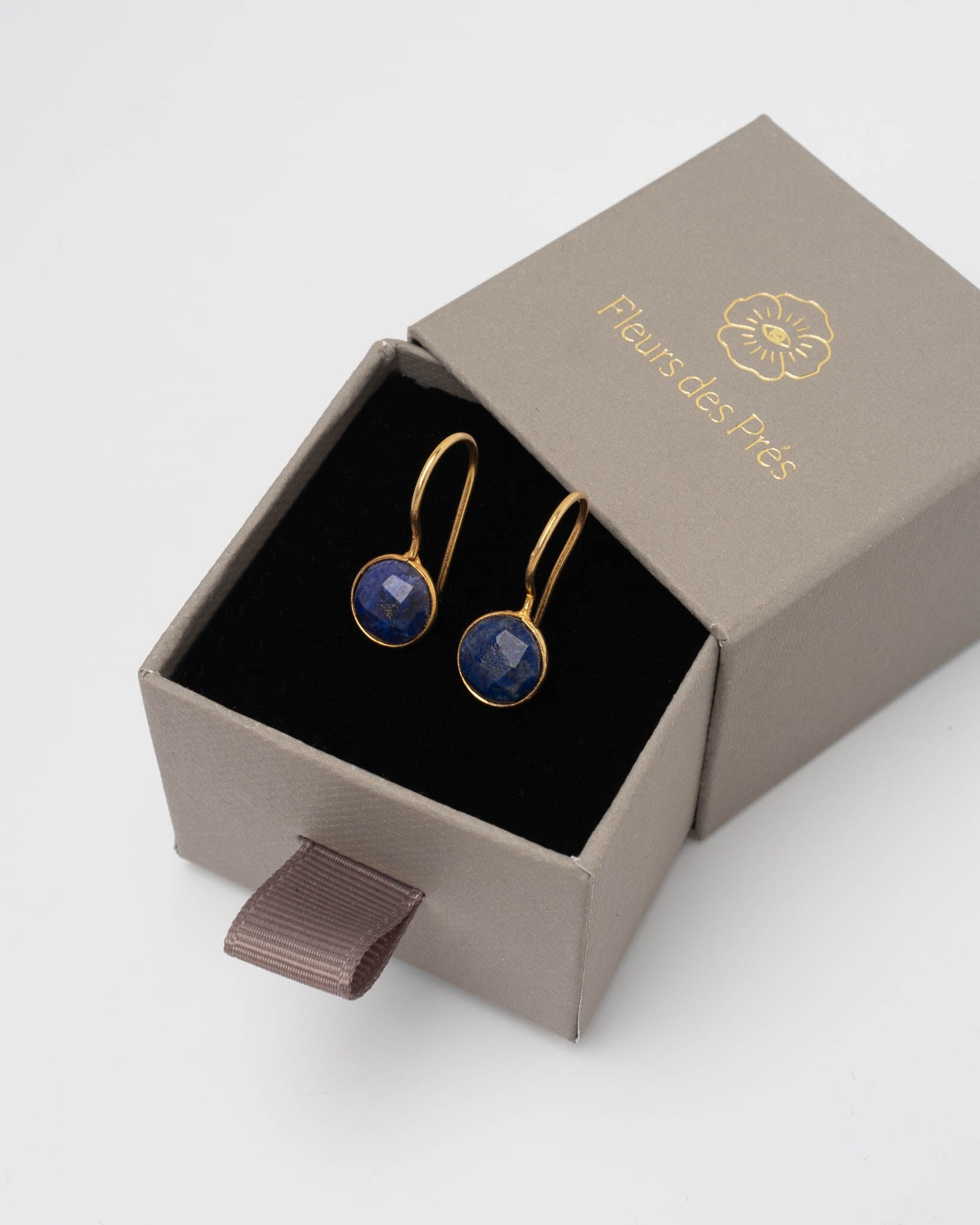 Ohrhänger Lille Lapislazuli - Fleurs des Prés Jewelry