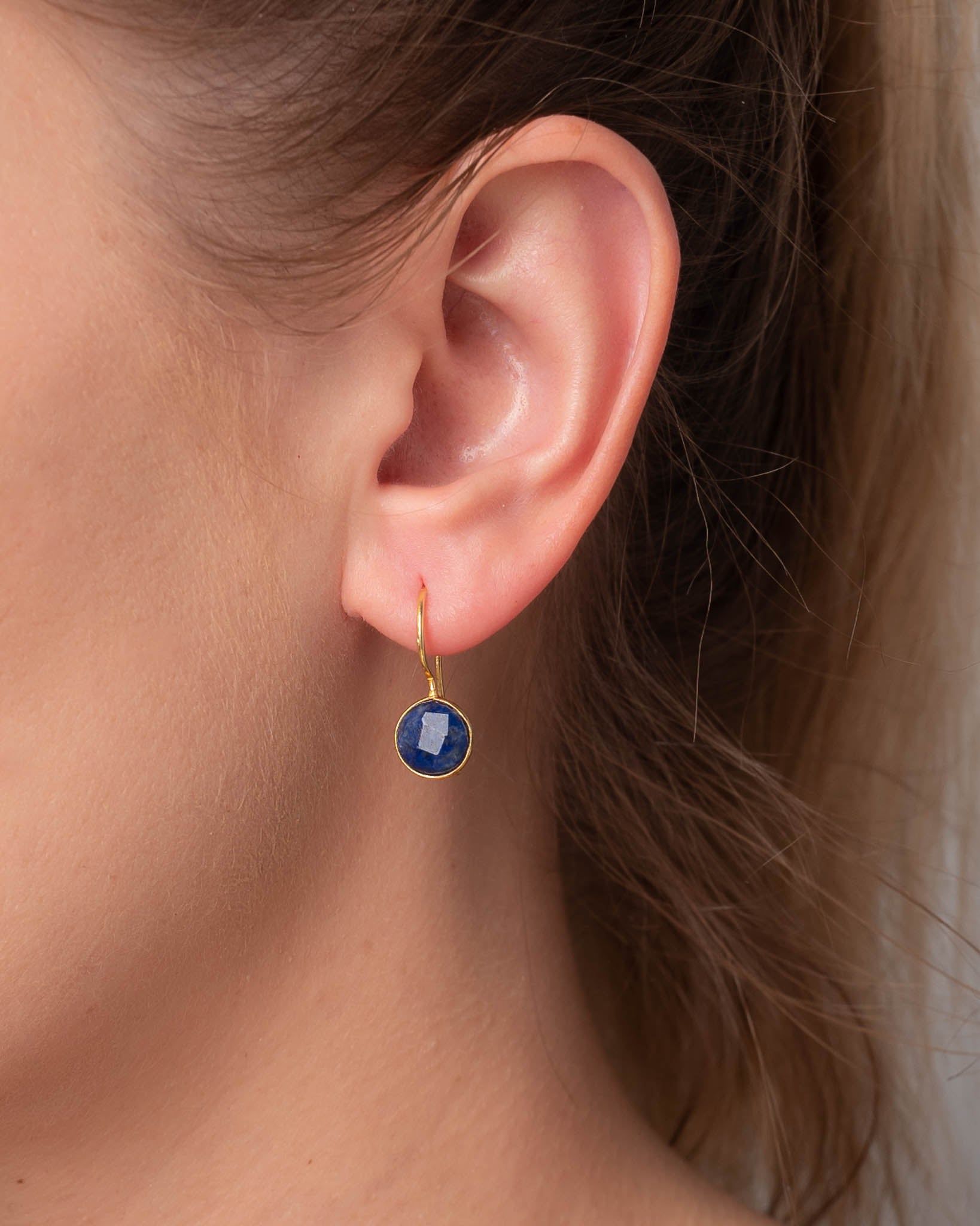 Ohrhänger Lille Lapislazuli - Fleurs des Prés Jewelry