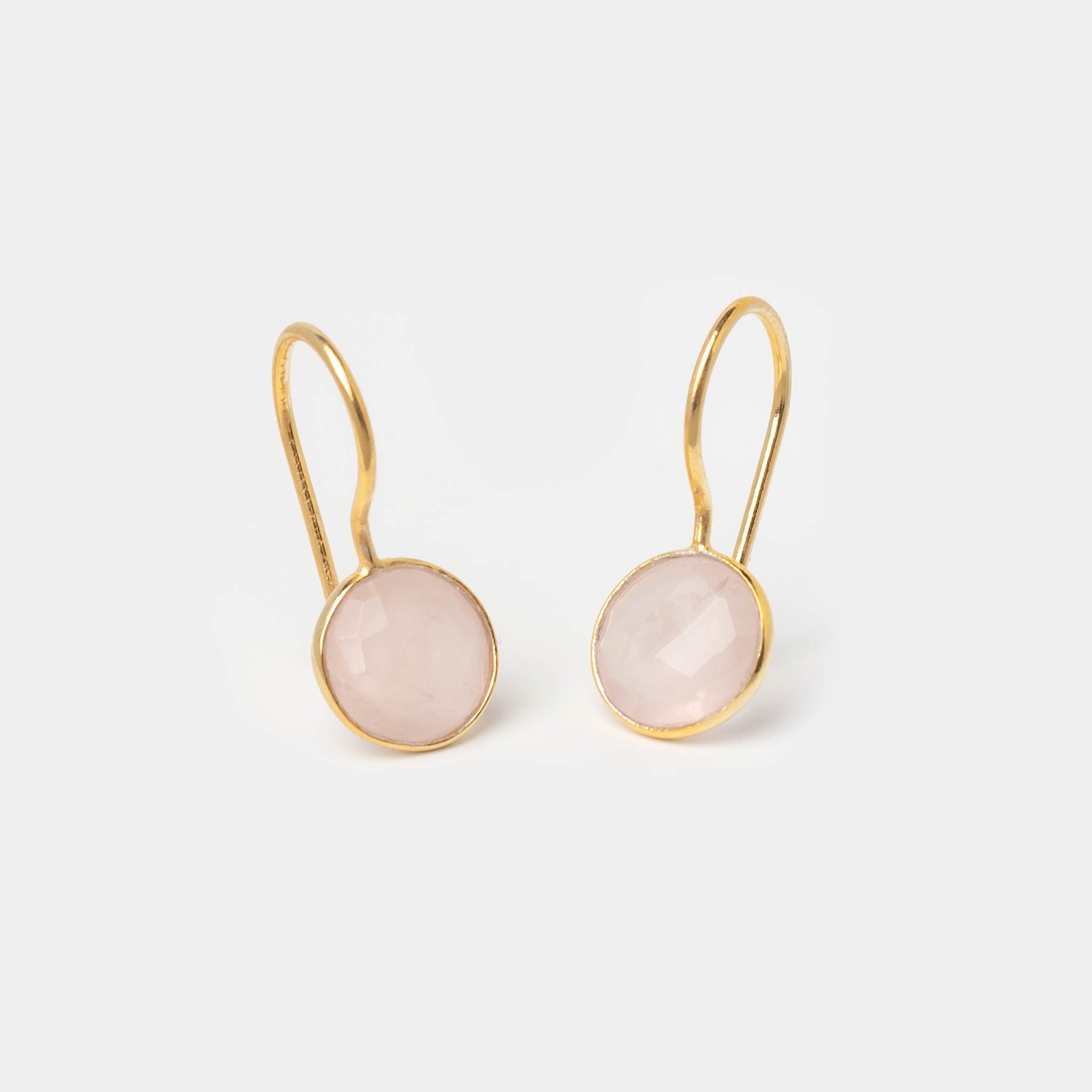 Ohrhänger Lille Rosenquarz - Fleurs des Prés Jewelry