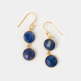 Ohrringe Eloise Lapislazuli - Fleurs des Prés Jewelry