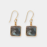 Ohrringe Hélène Labradorite - Fleurs des Prés