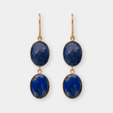 Ohrringe Julie Lapislazuli - Fleurs des Prés Jewelry