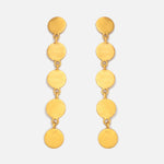 Ohrringe Léa Plain Gold - Fleurs des Prés