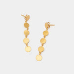 Ohrringe Léa Plain Gold - Fleurs des Prés Jewelry