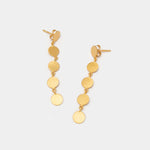 Ohrringe Léa Plain Gold - Fleurs des Prés