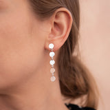 Ohrringe Léa Plain Silver - Fleurs des Prés