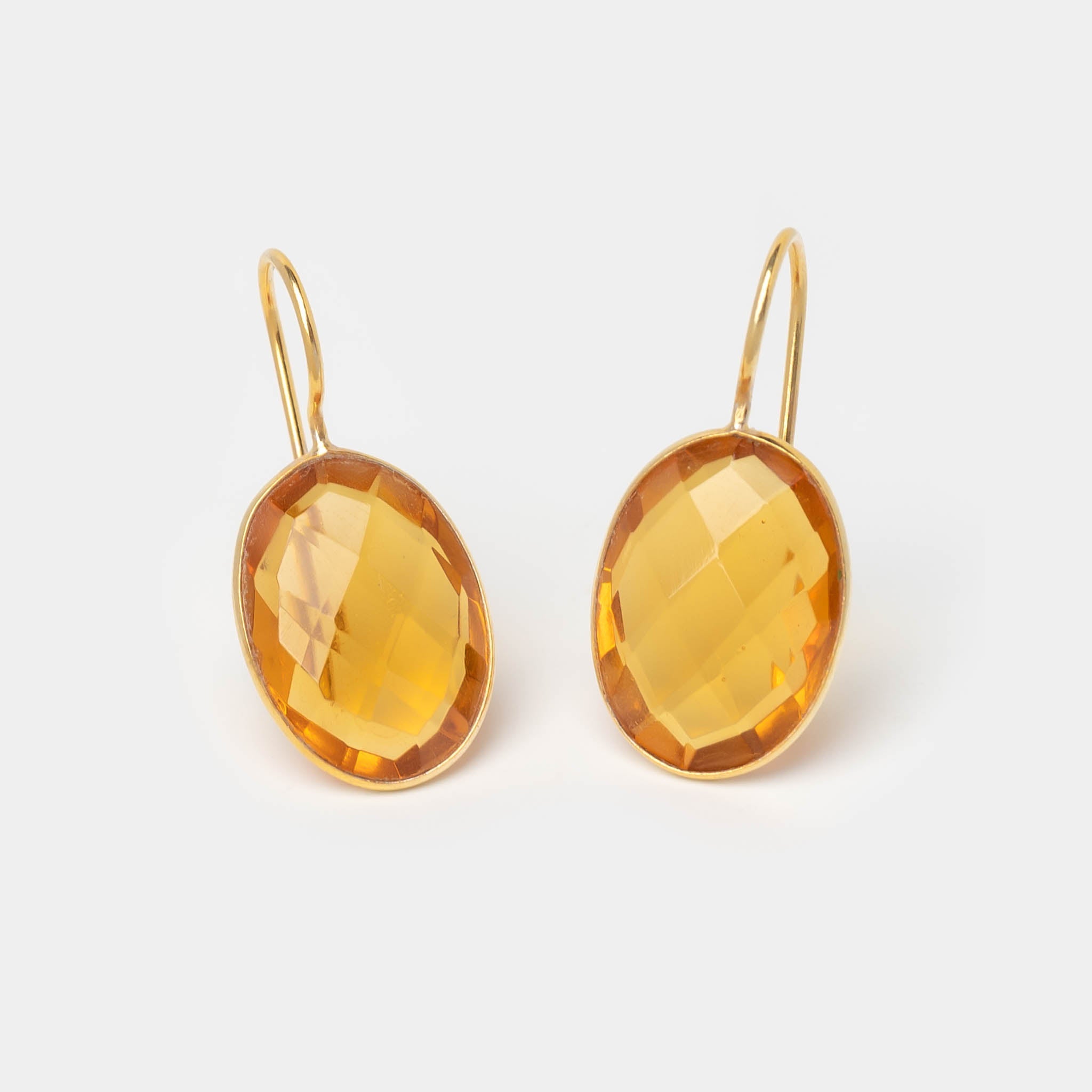 Ohrringe Leonor Citrin - Fleurs des Prés Jewelry