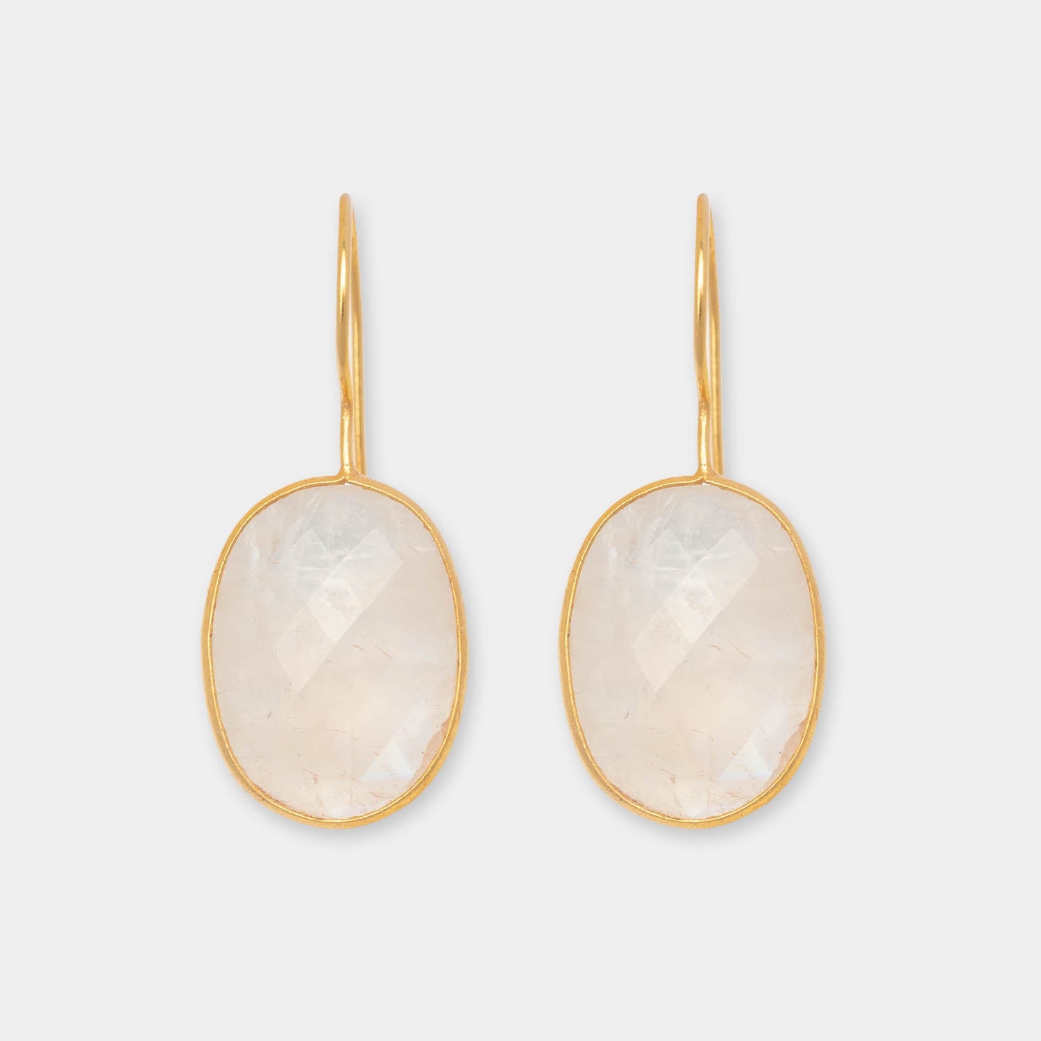 Ohrringe Leonor Moonstone - Fleurs des Prés Jewelry