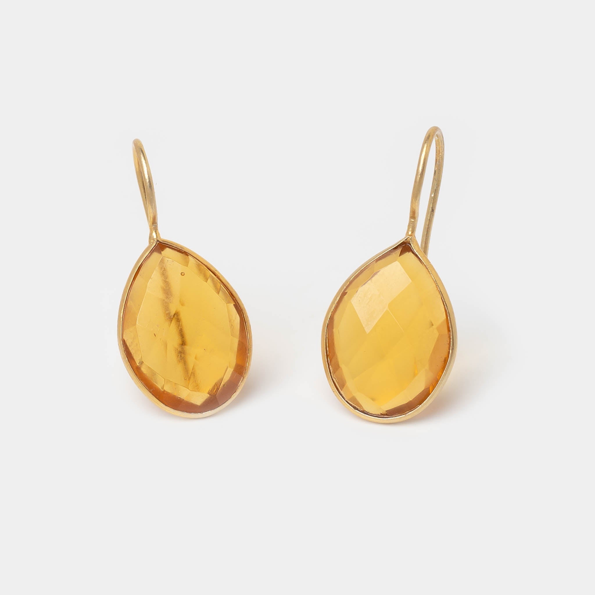 Ohrringe Lola Citrin - Fleurs des Prés Jewelry