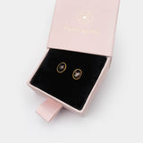 Ohrstecker Dinah Oval Rauchquarz - Fleurs des Prés