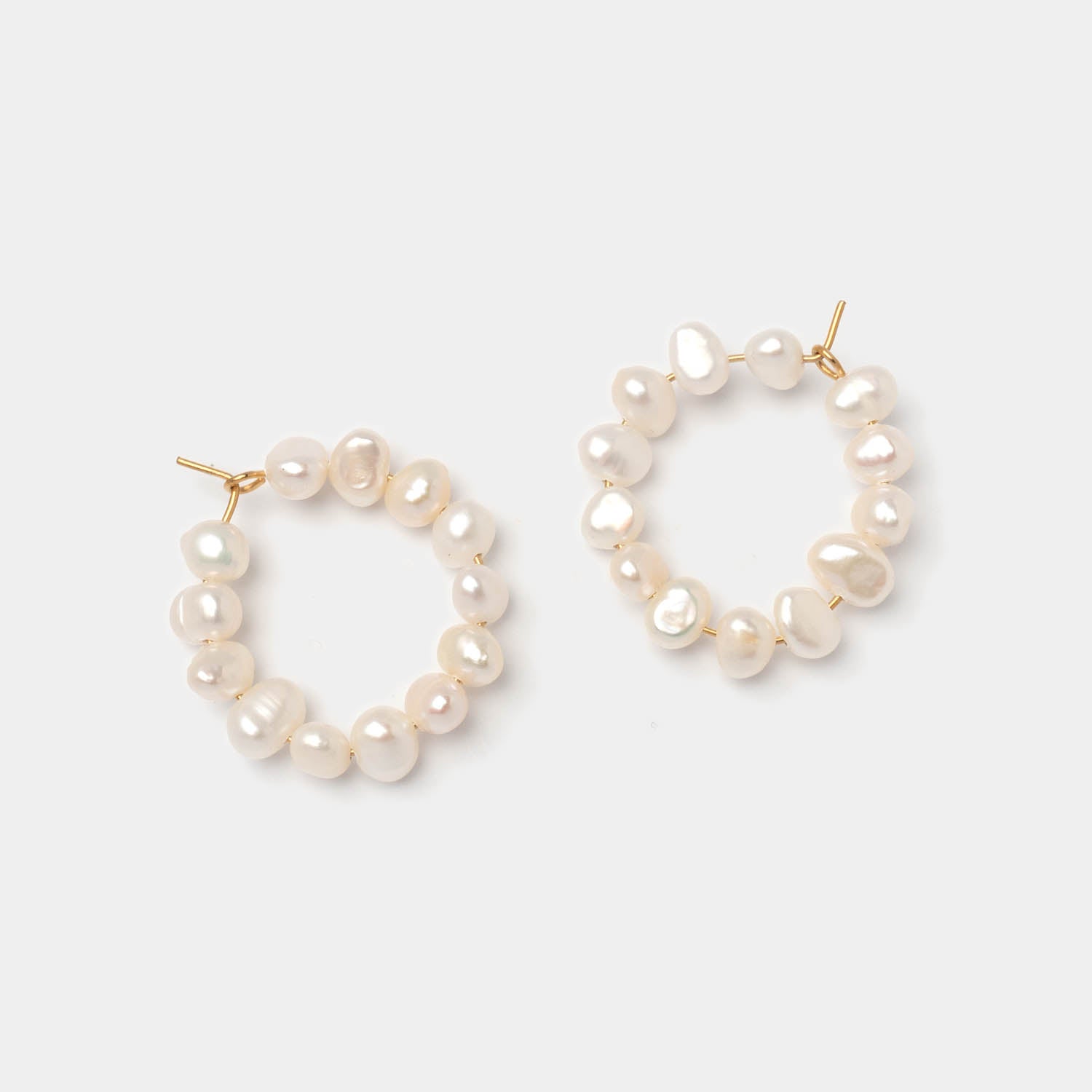 Perlen Creolen Sirène - Fleurs des Prés Jewelry