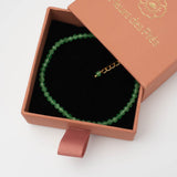 Perlenarmband Sense Grüner Chalcdeon - Fleurs des Prés