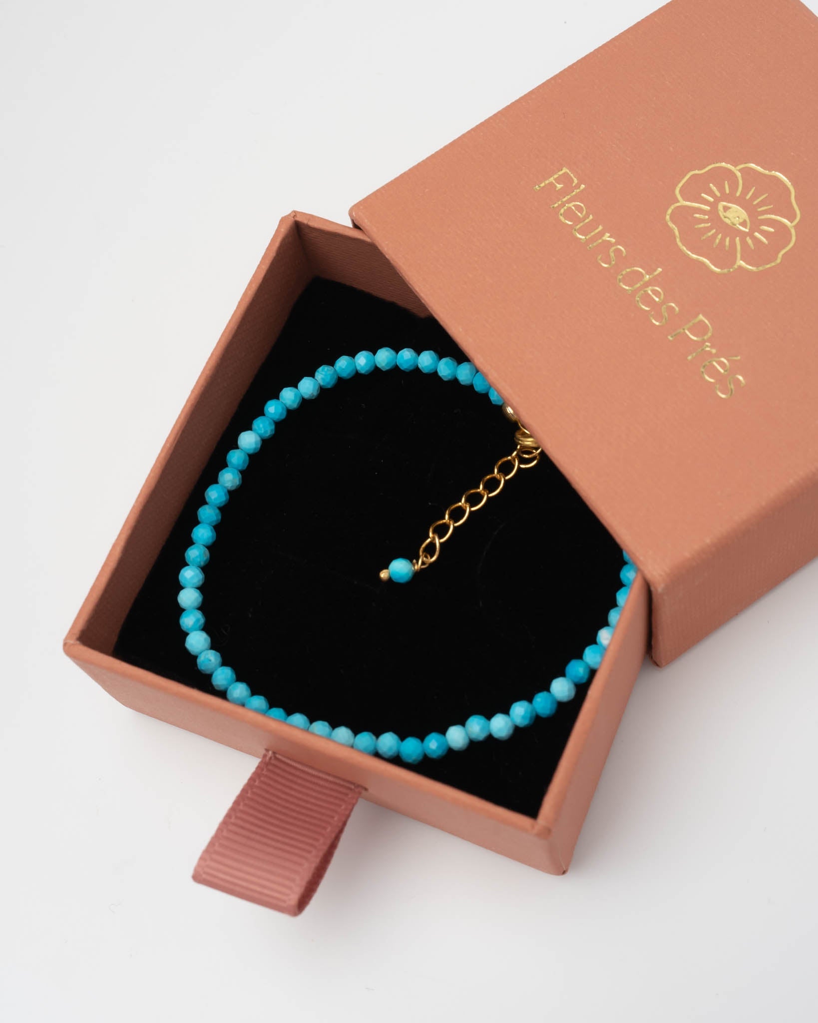 Perlenarmband Sense Jade - Fleurs des Prés