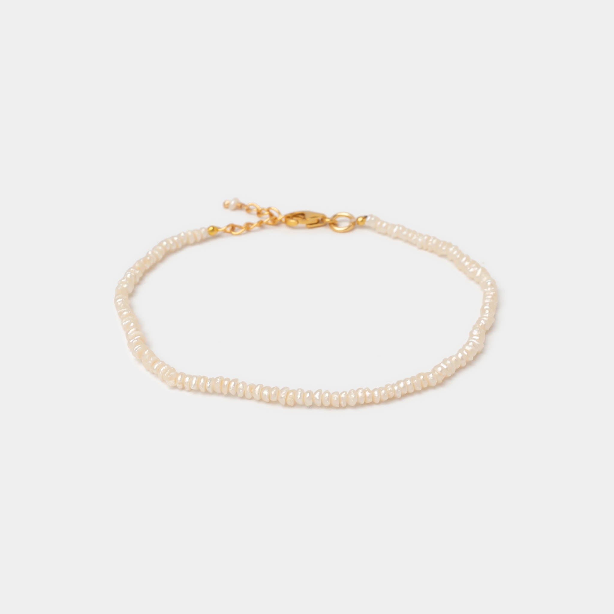 Perlenarmband Sense mit Süßwasserperlen - Fleurs des Prés