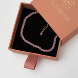 Perlenarmband Sense Pinker Chalcedon - Fleurs des Prés Jewelry