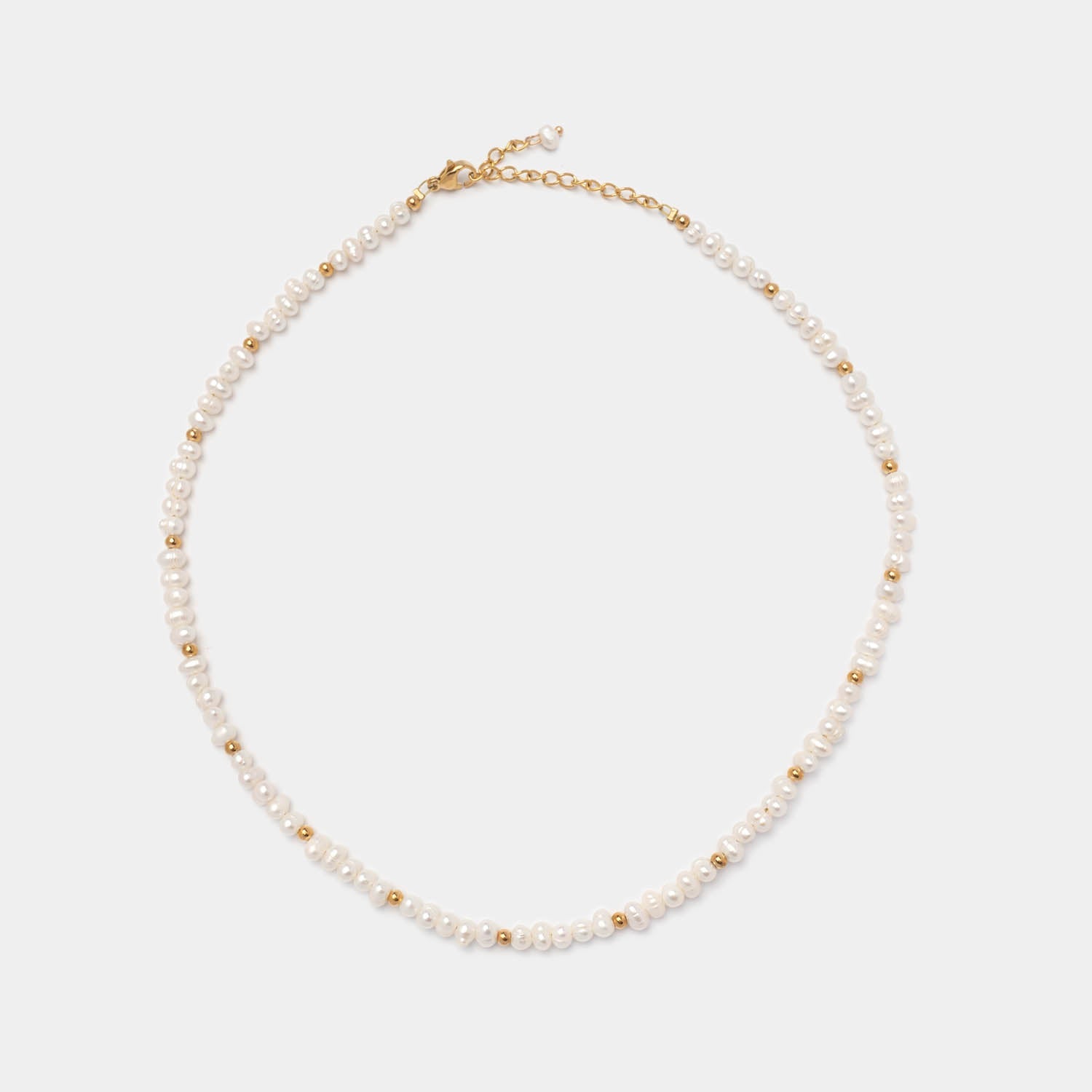 Perlenkette Sirène Gold - Fleurs des Prés Jewelry