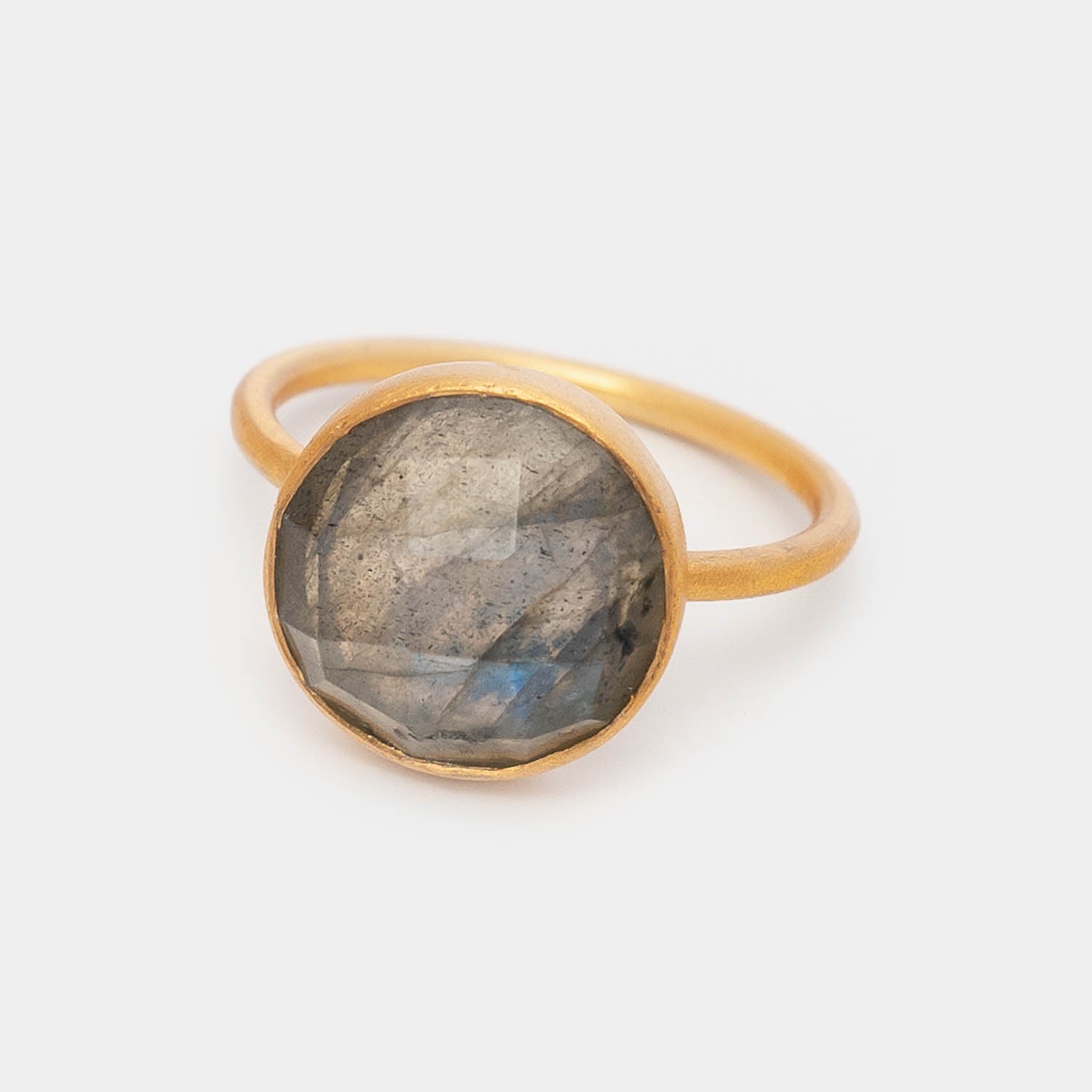 Ring Amelie Labradorite - Fleurs des Prés Jewelry