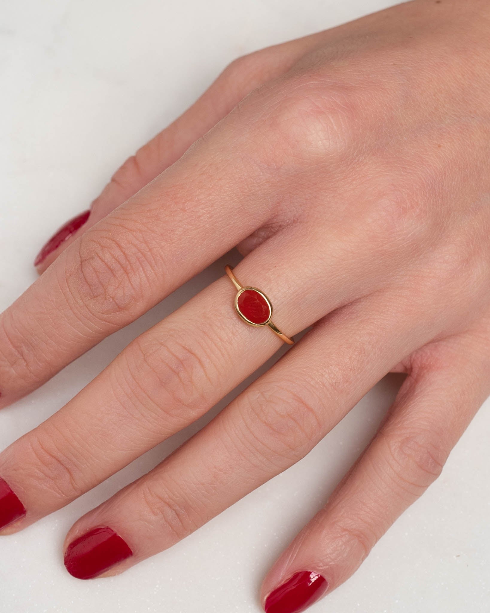 Ring Amie Karneol - Fleurs des Prés Jewelry