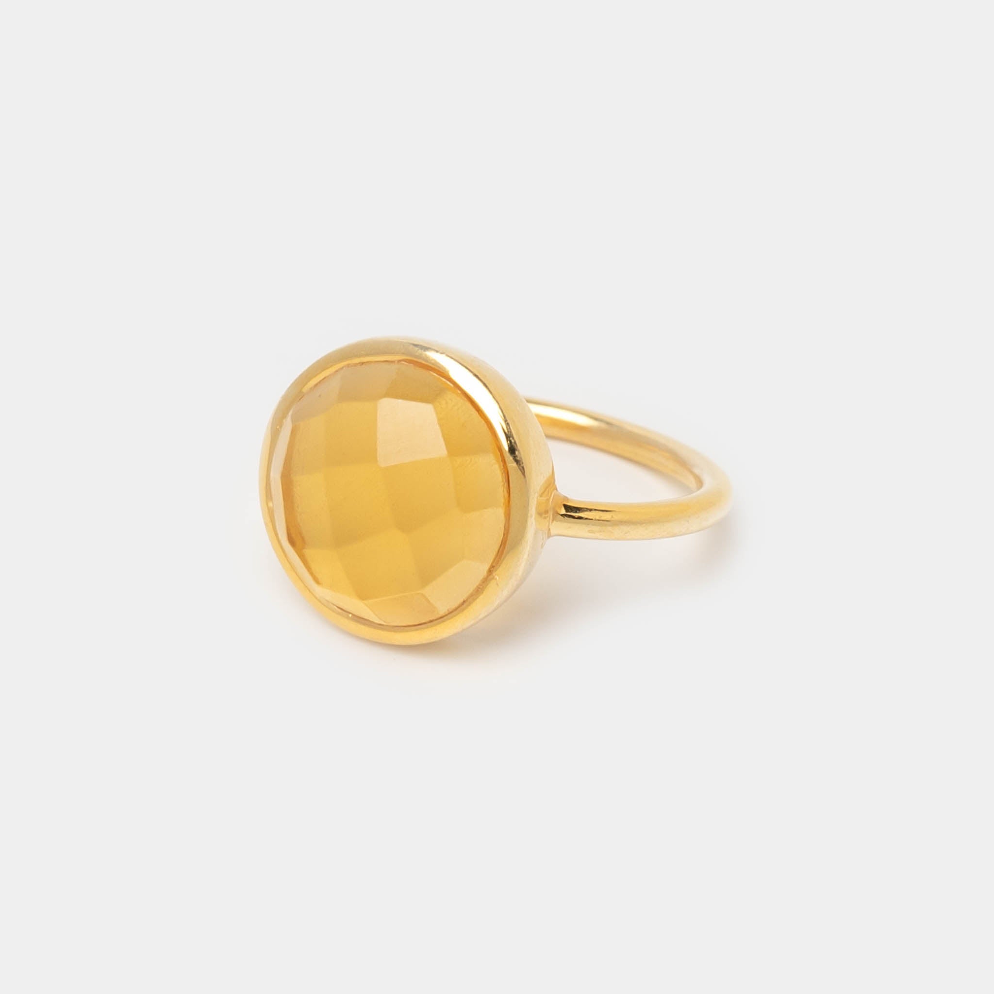 Ring Cher Citrin - Fleurs des Prés Jewelry