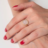 Ring Cher Rosenquarz - Fleurs des Prés Jewelry