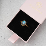 Ring Claire Labradorite - Fleurs des Prés