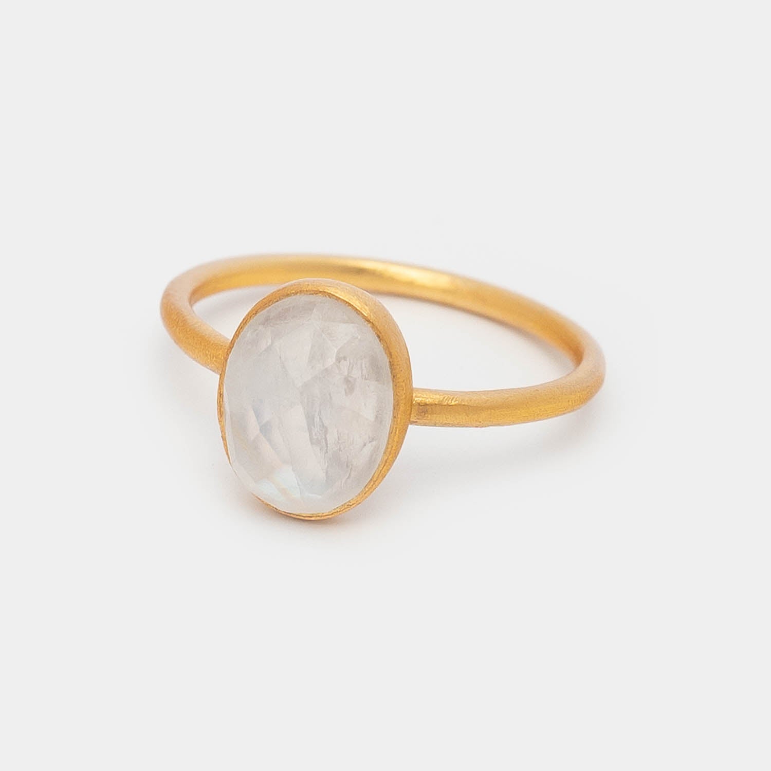 Ring Claire Moonstone - Fleurs des Prés