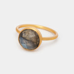 Ring Eloise Labradorite - Fleurs des Prés