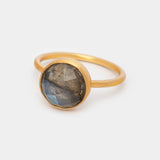 Ring Eloise Labradorite - Fleurs des Prés
