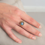 Ring Eloise Labradorite - Fleurs des Prés Jewelry