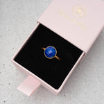 Ring Eloise Lapislazuli - Fleurs des Prés Jewelry