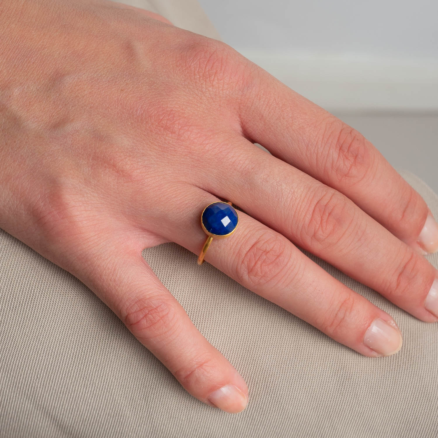 Ring Eloise Lapislazuli - Fleurs des Prés