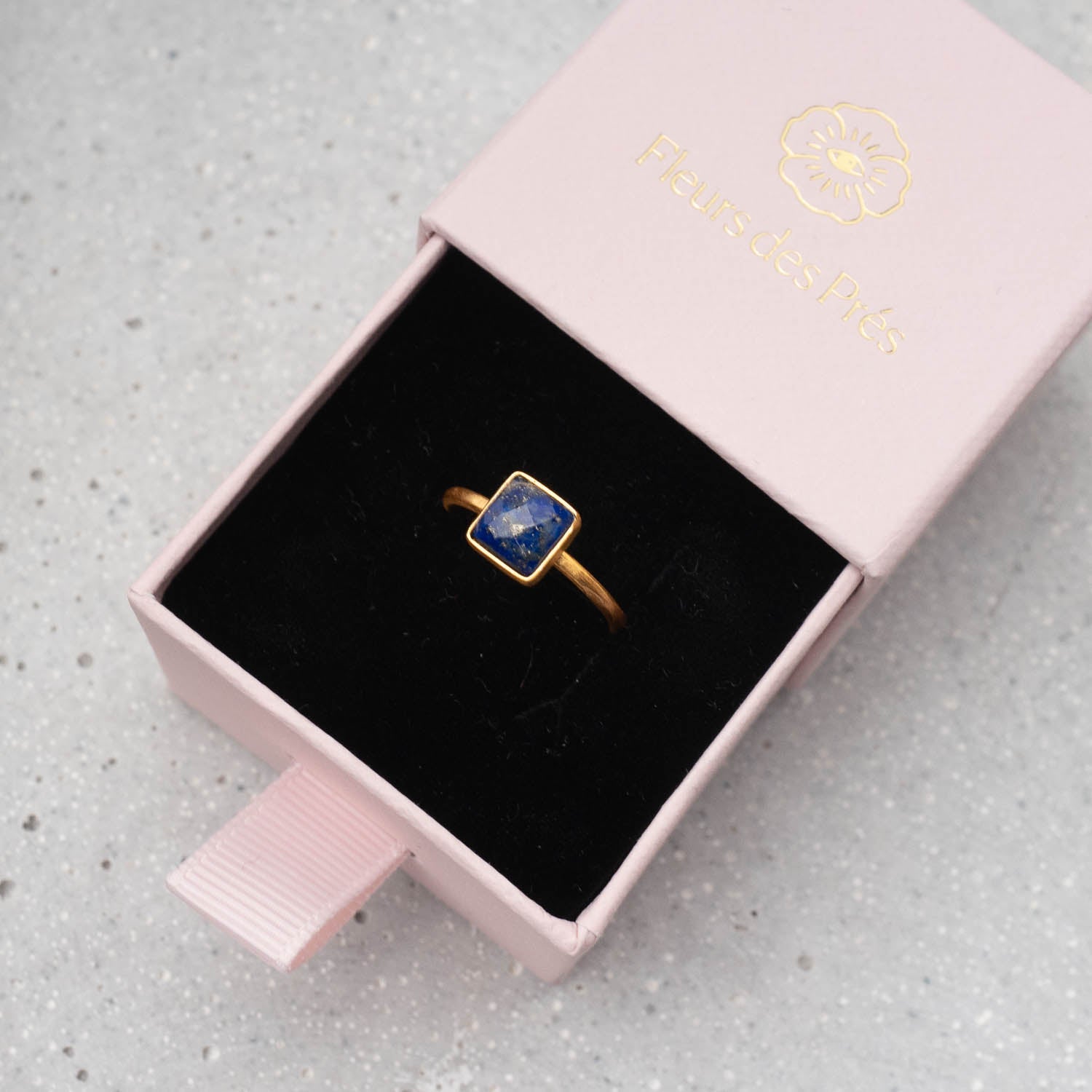 Ring Milou Lapislazuli - Fleurs des Prés Jewelry