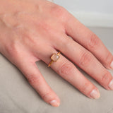 Ring Milou Pink Chalcedony - Fleurs des Prés